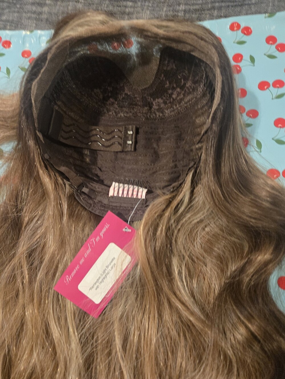 BNWT Csc Remington Light Brunette With High Lights Large Cap Scandi Hairline - Picture 8 of 15